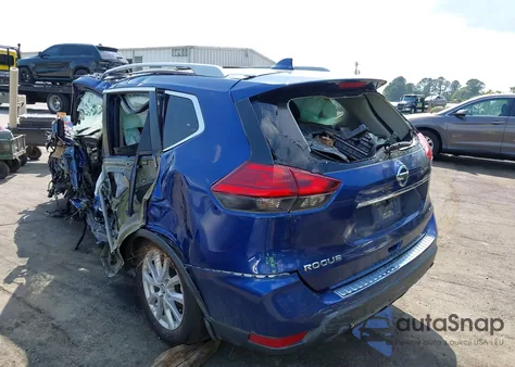 2017 Nissan Rogue Sv из США, поврежденный, VIN 5N1AT2MT7HC778927